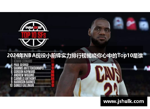 2024年NBA现役小前锋实力排行榜揭晓你心中的Top10是谁