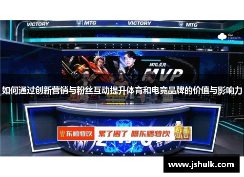 如何通过创新营销与粉丝互动提升体育和电竞品牌的价值与影响力