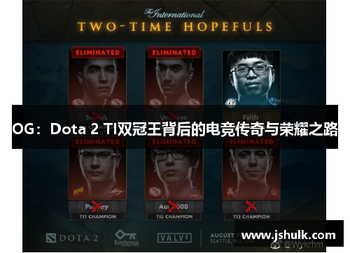 OG：Dota 2 TI双冠王背后的电竞传奇与荣耀之路